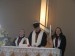 Boží Hod velikonoční - přažský biskup David Tonzar se ženou Hanou Tonzarovou a naší farářkou Janou Skořepovou